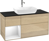 Villeroy & Boch Finion Waschtischunterschrank 1200 mm Glossy White Lacquer mit Beleuchtung