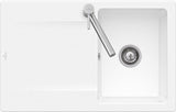 Villeroy & Boch Siluet 45 flat Einbauspüle 780x490mm Weiß Alpin CeramicPlus