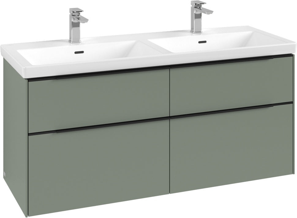 Villeroy & Boch Waschtischunterschrank Subway 3.0 C 568L0 1272 mm Brilliant White mit LED