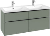 Villeroy & Boch Waschtischunterschrank Subway 3.0 C 568L0 1272 mm Brilliant White mit LED