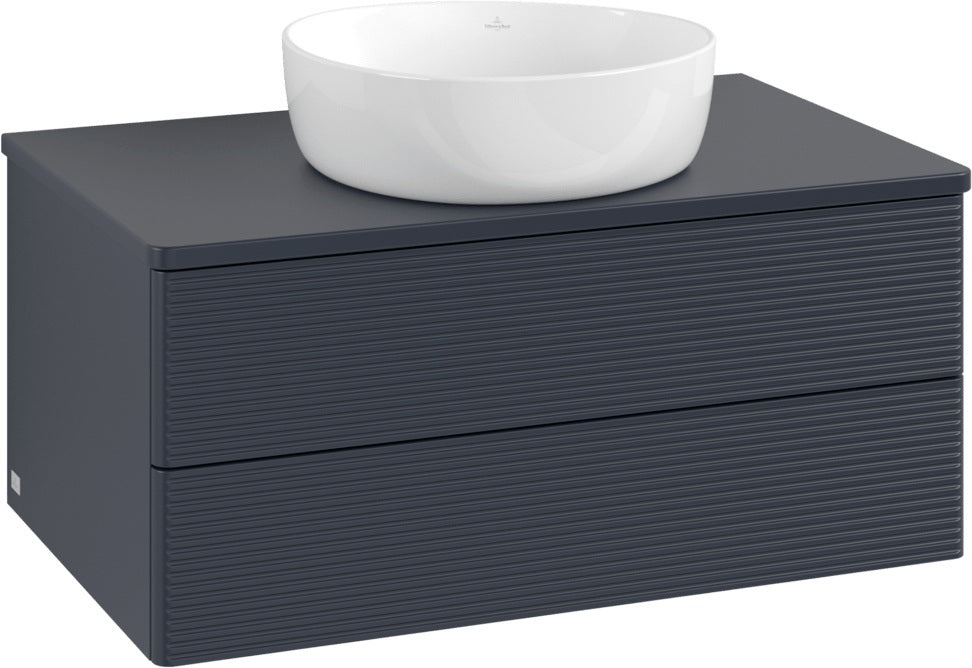 Villeroy & Boch Waschbeckenunterschrank Antao K19110 800x360x500 mm Anthracite Matt Lacquer