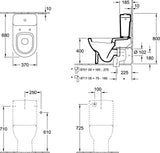 Villeroy & Boch Subway Spülkasten 772311 Weiß Alpin 388x155x385 mm Sanitärkeramik