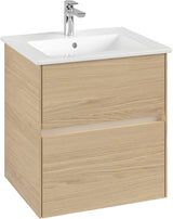 Villeroy & Boch Collaro Waschtischunterschrank C142 B0 – 561 mm, White Matt, LED-Beleuchtung & SoftClosing