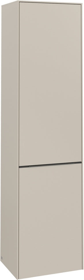 Villeroy & Boch Hochschrank Subway 3.0 C59300 Brilliant White – 450 mm, SoftClosing, Wäschekorb