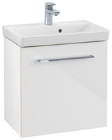 Villeroy & Boch Avento Waschtischunterschrank 530 mm Crystal Grey, 1 Tür links, mit Dämpfung