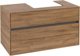 Villeroy & Boch Waschtischunterschrank Collaro C01500 Kansas Oak 1000 mm mit SoftClosing