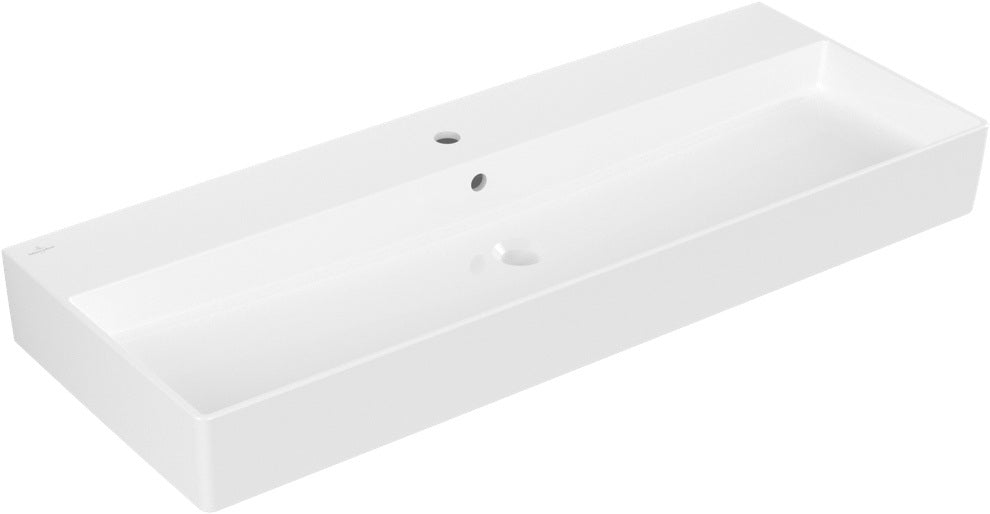Villeroy & Boch Wandwaschbecken Memento 2.0 1200x470mm Rechteck Weiß Alpin
