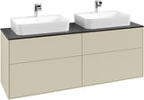 Villeroy & Boch Finion Waschtischunterschrank 1600 mm Glossy White Lacquer, 4 Auszüge