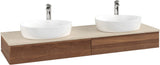 Villeroy & Boch Waschbeckenunterschrank Antao L17153 1600 mm Warm Walnut mit Beleuchtung