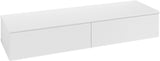 Villeroy & Boch Antao Sideboard K42100 1600 mm Glossy White Lacquer mit 2 Auszügen und LED-Beleuchtung