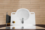 Villeroy & Boch ViCare Wandwaschbecken 810x560 mm Weiß Alpin – Barrierefrei & Unterfahrbar