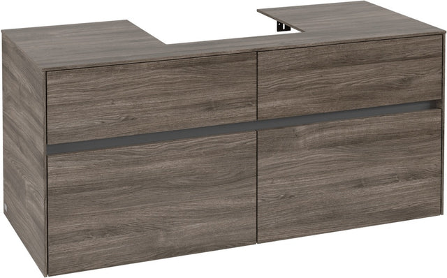 Villeroy & Boch Waschtischunterschrank Collaro C07000 1200 mm Stone Oak mit 4 Auszügen und SoftClosing