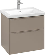 Villeroy & Boch Waschtischunterschrank Subway 3.0 C 576L0 Brilliant White mit LED-Beleuchtung
