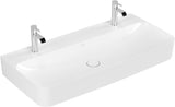 Villeroy & Boch Wandwaschbecken Finion 41681L 1000 mm Rechteck Weiß Alpin CeramicPlus