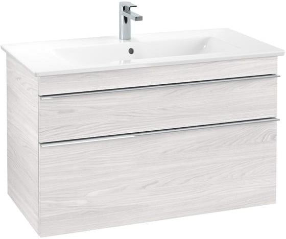 Villeroy & Boch Waschtischunterschrank VENTICELLO 953 mm Santana Oak mit 2 Auszügen und Glasabtrennungen