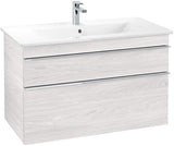 Villeroy & Boch Waschtischunterschrank VENTICELLO 953 mm Santana Oak mit 2 Auszügen und Glasabtrennungen
