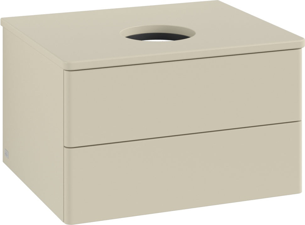 Villeroy & Boch Waschtischunterschrank Antao L18010 600x360x500mm Anthracite Matt Lacquer