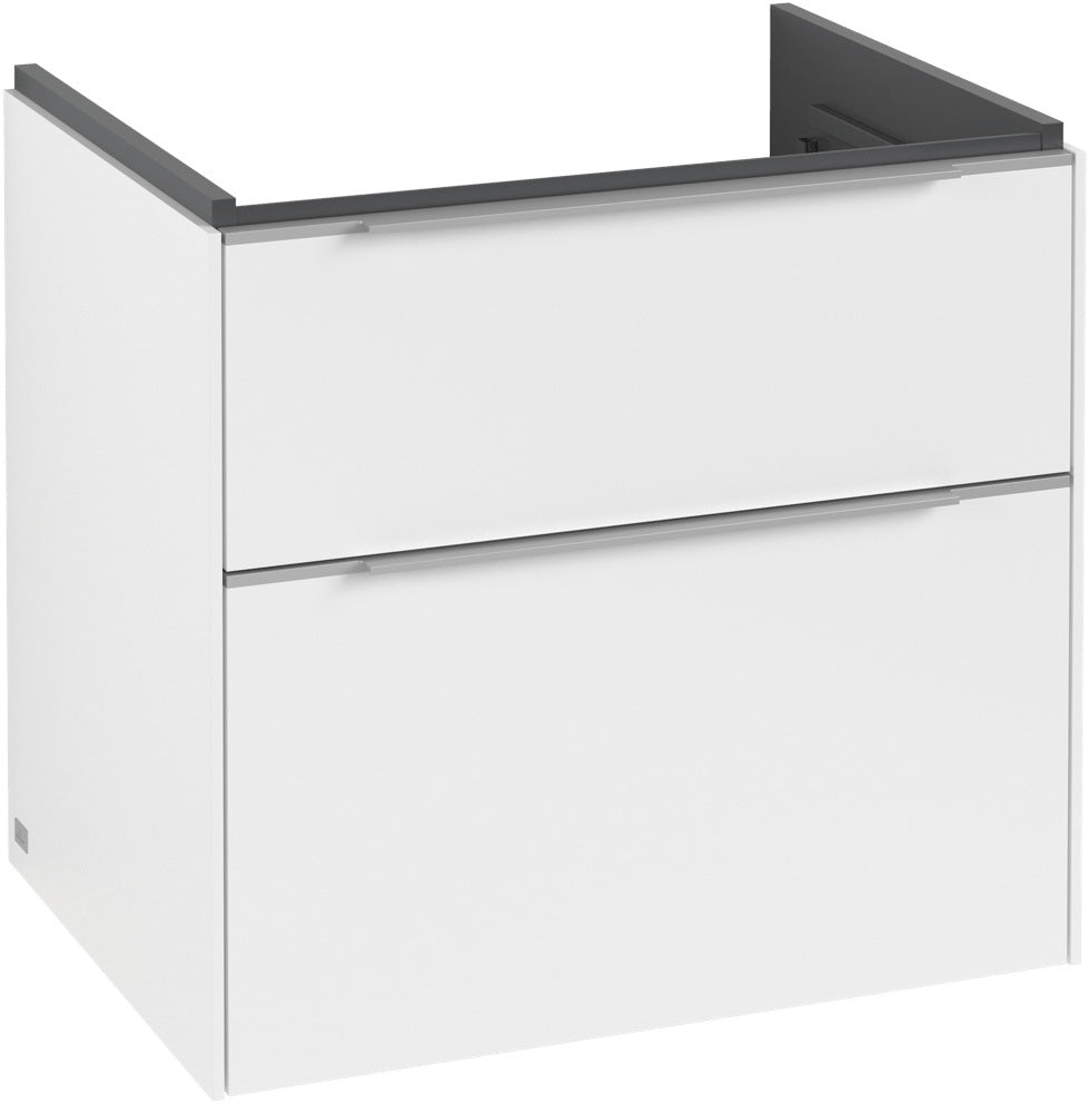 Villeroy & Boch Waschtischunterschrank Subway 3.0 C 576L0 Brilliant White mit LED-Beleuchtung