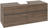 Villeroy & Boch Waschbeckenunterschrank Collaro C10000 1400 mm Arizona Oak mit SoftClosing