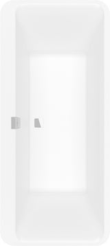 Villeroy & Boch Squaro Edge 12 Freistehende Badewanne 1800x800mm Stone White