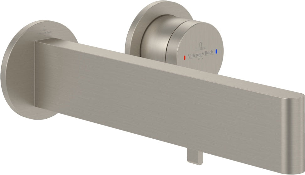 Villeroy & Boch Dawn Einhebel-Waschtischarmatur – Wandmontage, Chrom, 160 x 100 x 220 mm