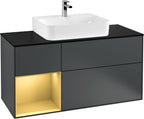blau / Mitteldichte Faserplatte (MDF) / F162HF
