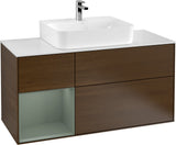 Villeroy & Boch Finion Waschtischunterschrank G161G 1200 mm Glossy White Lacquer mit LED-Beleuchtung