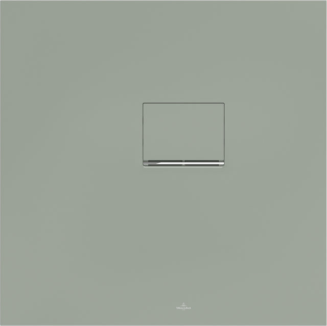 Villeroy & Boch Squaro Infinity Duschwanne 800x800mm Morning Green – Quadratisch, Rutschhemmend