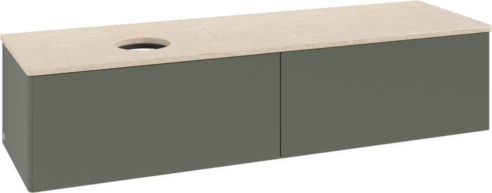 Villeroy & Boch Antao Waschtischunterschrank 1600 mm Anthracite Matt Lacquer mit LED-Beleuchtung