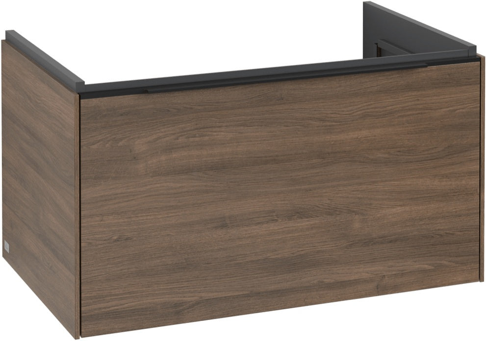 Villeroy & Boch Waschtischunterschrank Subway 3.0 C 573L0 Brilliant White mit Beleuchtung