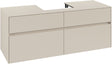 Villeroy & Boch Waschtischunterschrank Collaro C07300 1400 mm Cashmere Grey mit 4 Auszügen