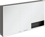 Villeroy & Boch Spiegelschrank My View+ B48110 1000 mm Graphite mit LED-Beleuchtung und SoftClosing