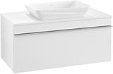 Villeroy & Boch Venticello Waschtischunterschrank 957 mm Glossy White mit Auszug
