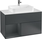 blau / Mitteldichte Faserplatte (MDF) / G361HG
