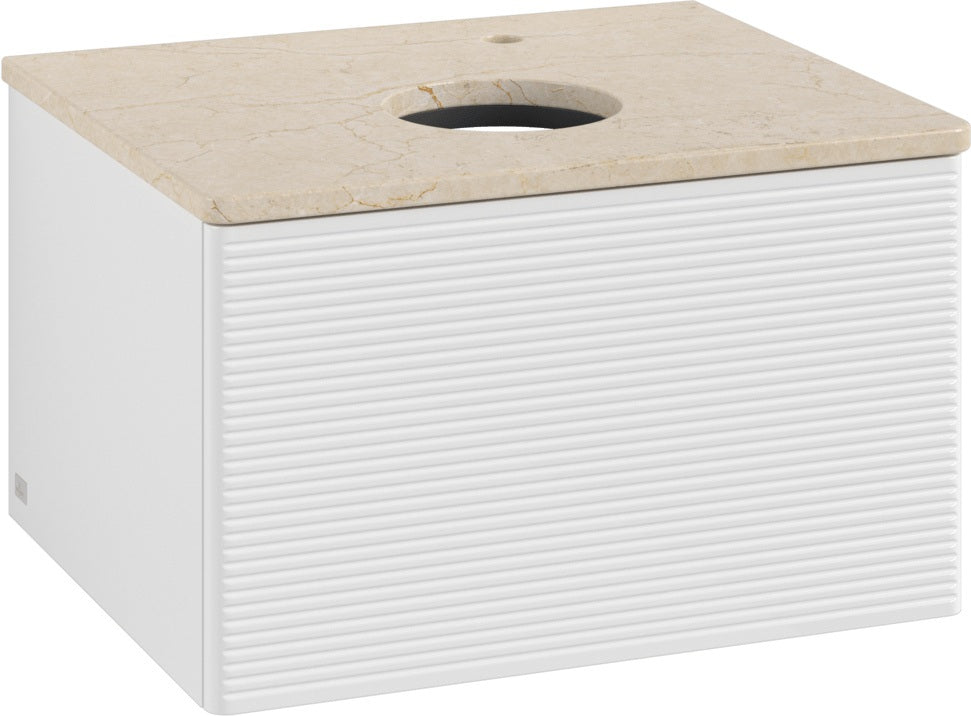 Villeroy & Boch Waschbeckenunterschrank Antao L29150 600x360x500mm Glossy White Lacquer