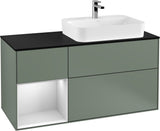 Villeroy & Boch Finion Waschbeckenunterschrank 1200 mm Glossy White Lacquer mit Beleuchtung
