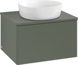 Villeroy & Boch Antao Waschbeckenunterschrank 600 mm Anthracite Matt Lacquer mit LED-Beleuchtung