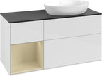 weiß / Mitteldichte Faserplatte (MDF) / FA42H J 1200x603x501mm Glossy White