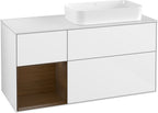 weiß / Mitteldichte Faserplatte (MDF) / F271G N 1200x603x501mm Glossy White