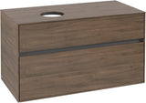 Villeroy & Boch Waschtischunterschrank Collaro C03900 1000 mm Arizona Oak mit Becken links