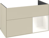 Villeroy & Boch Finion Waschtischunterschrank 996 mm Glossy White Lacquer mit LED-Beleuchtung