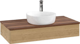 Villeroy & Boch Waschtischunterschrank Antao L09051 1000 mm Warm Walnut mit LED