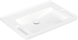 Villeroy & Boch ViCare Wandwaschbecken 800x550 mm Rechteck Weiß Alpin