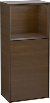 Villeroy & Boch Finion Seitenschrank G510GF, 418 mm, Glossy White Lacquer, mit Beleuchtung