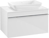 Villeroy & Boch Venticello Waschtischunterschrank 757 mm Glossy White mit Auszug