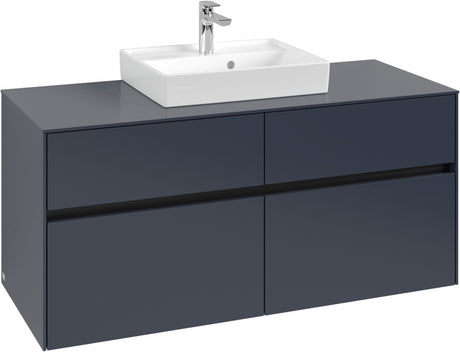 Villeroy & Boch Waschbeckenunterschrank Collaro C070 B0 1200x548x500mm Eckig White Oak