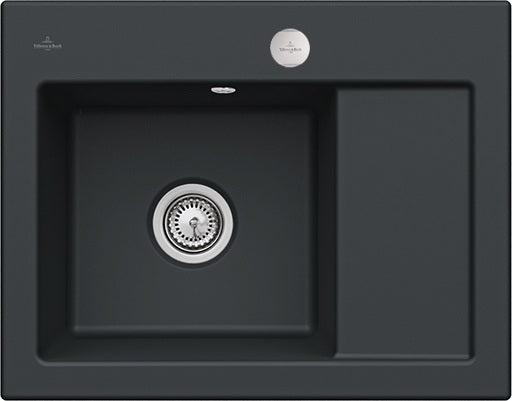 Villeroy & Boch Einbauspüle Subway 45 Compact 650x510mm Weiß Alpin CeramicPlus