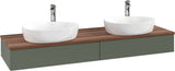 Villeroy & Boch Waschtischunterschrank Antao 1600 mm Anthrazit Matt mit 2 Auszügen