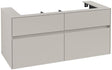 Villeroy & Boch Collaro Waschtischunterschrank 1200 mm Soft Grey mit 4 Auszügen