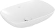 Villeroy & Boch Loop & Friends Aufsatzwaschbecken 560 mm Stone White CeramicPlus